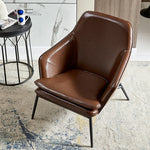 画像をギャラリービューアに読み込む, Simple Single Leather Sofa Chair
