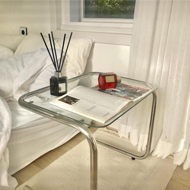 Glass Side Table