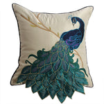 Load image into Gallery viewer, Peacock Cushion Cover
