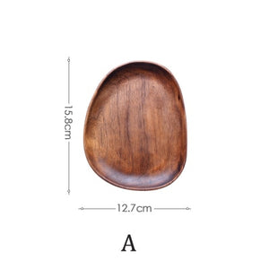 Oval Wood Plate _Acacia