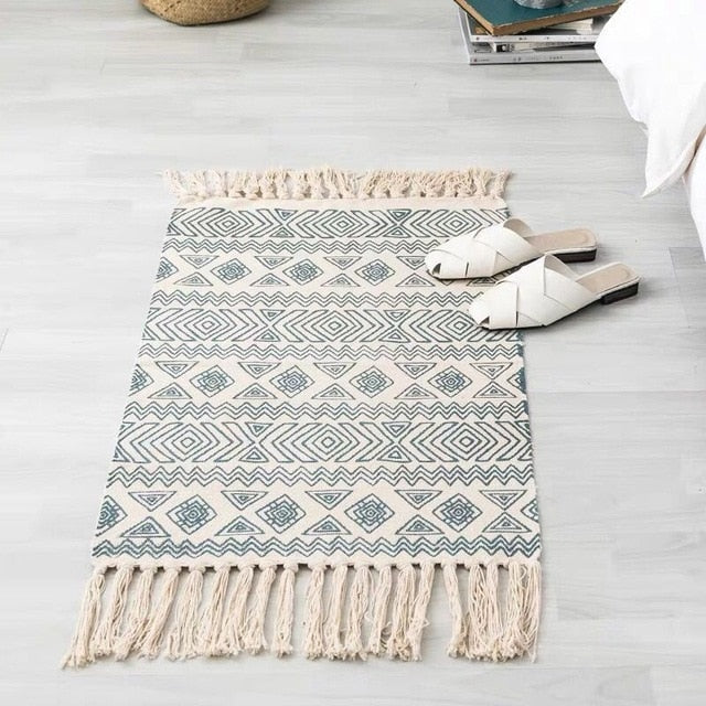 Cotton Linen Rug Carpet