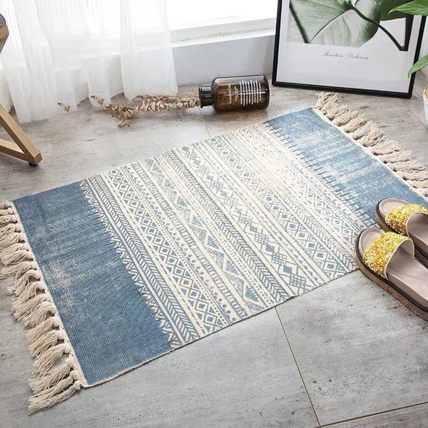 Cotton Linen Rug Carpet – LAND OF PARADISE