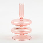 Load image into Gallery viewer, Taper Glass Candle Holder / Flower Vase _002
