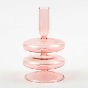 Taper Glass Candle Holder / Flower Vase _002