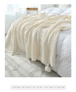 Load image into Gallery viewer, Tassel Soft Blanket
