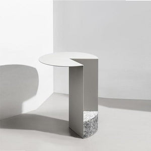 Modern Metal Marble Side Table