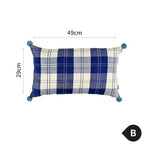 Load image into Gallery viewer, Cotton Check Pillow Case
