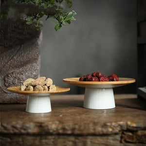 Bamboo x Ceramics Fruit Plate